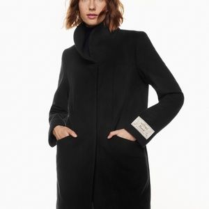 Wilfred The Cocoon Coat (Black, Small)